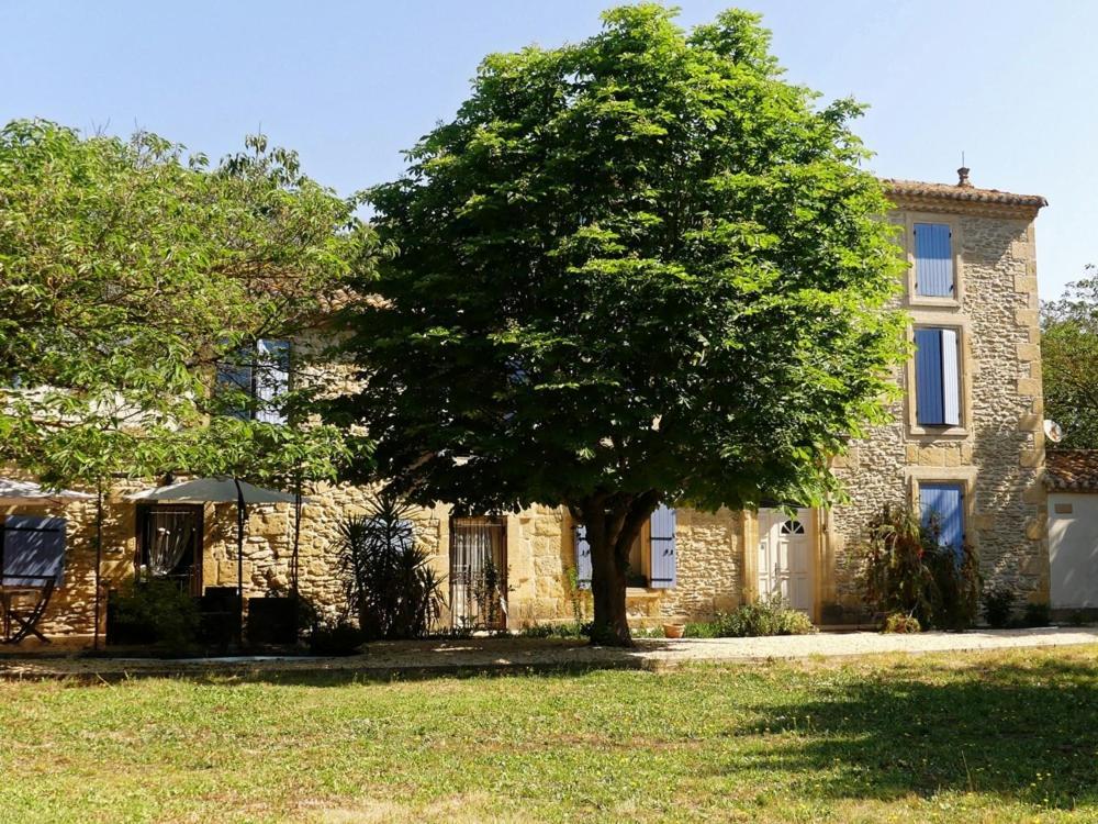 Bed and Breakfast Mas Du Puits Blanc Sernhac Экстерьер фото